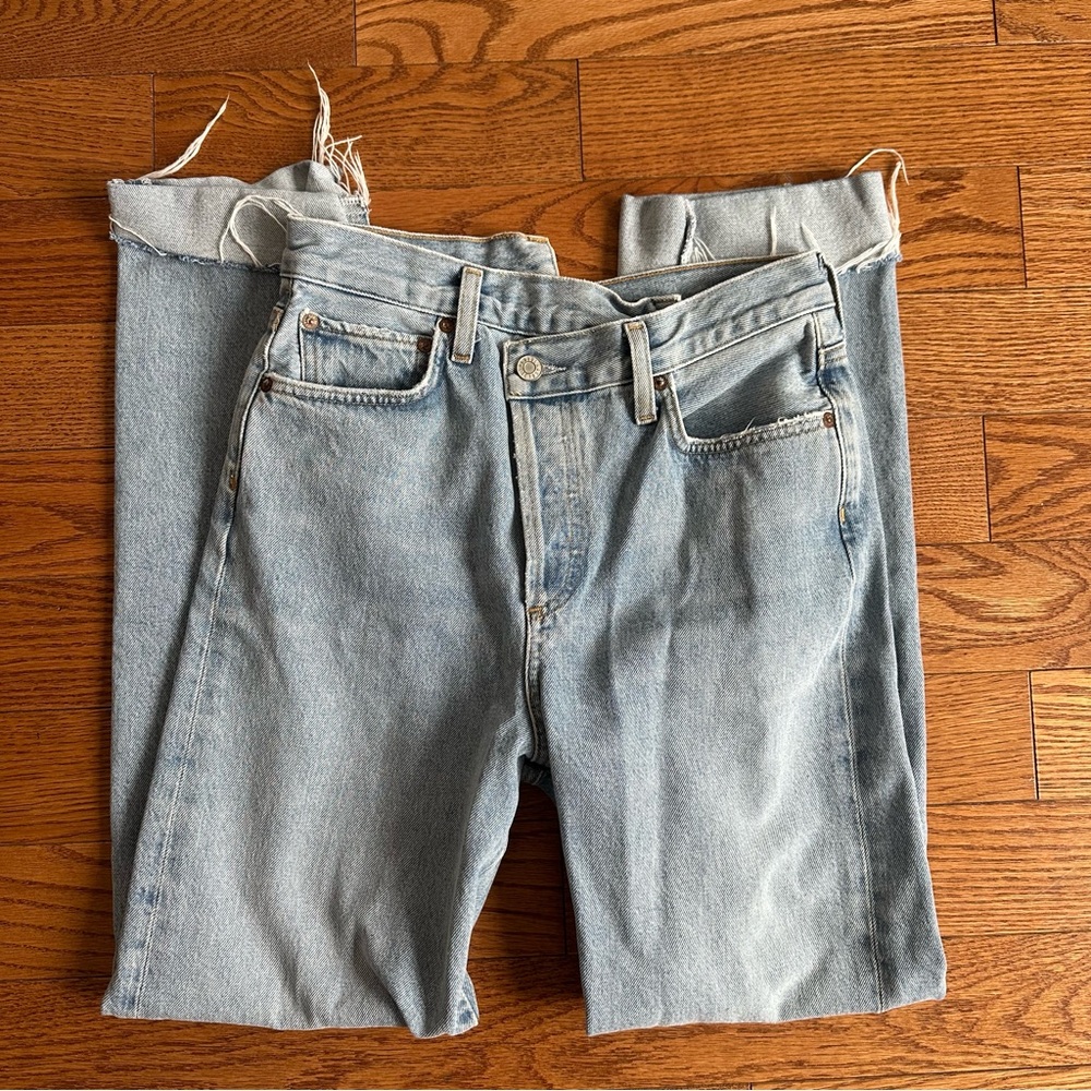 Agolde Fold Waist Jeans